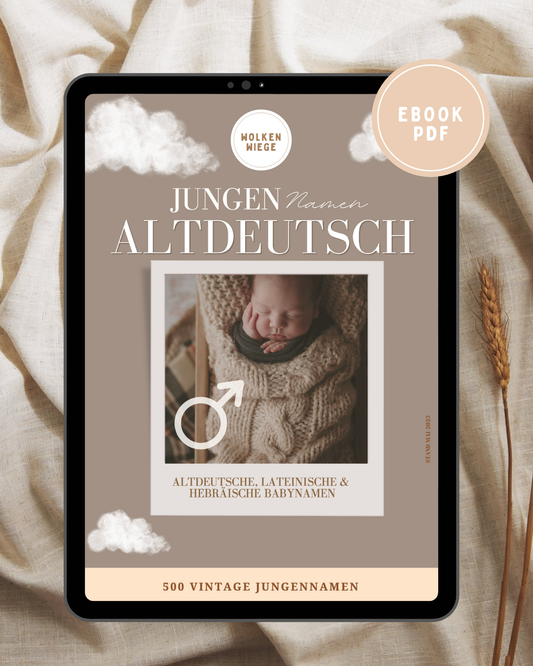 Wolkenjunge - Altdeutsche Jungennamen ☁️