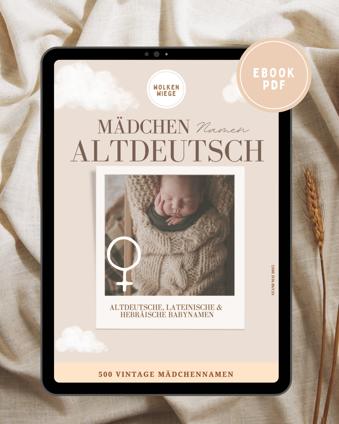 Wolkenmädchen - Altdeutsche Mädchennamen ☁️