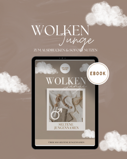 Wolkenjunge - Seltene Jungennamen ☁️